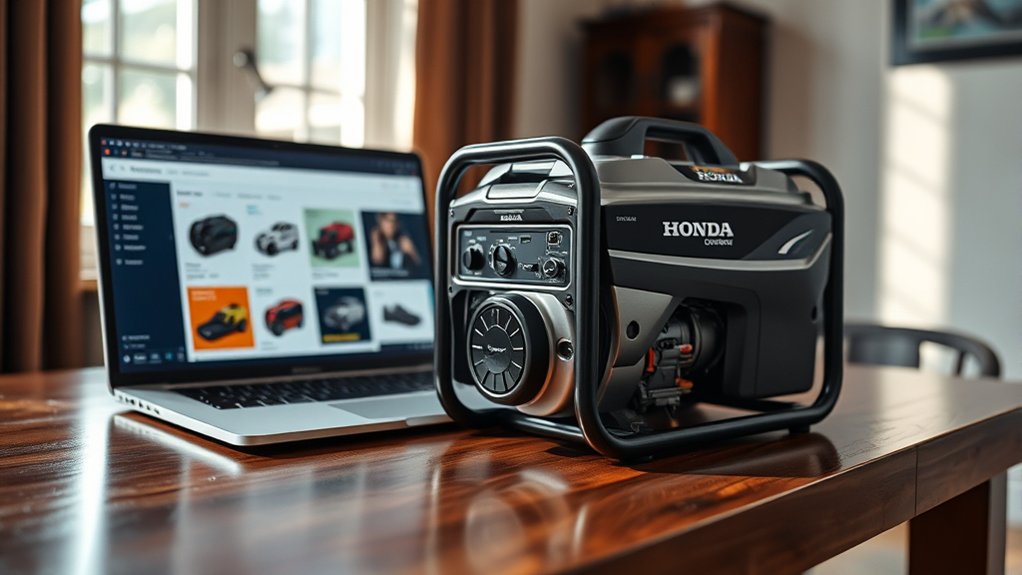 authorized honda generator retailers with warranties