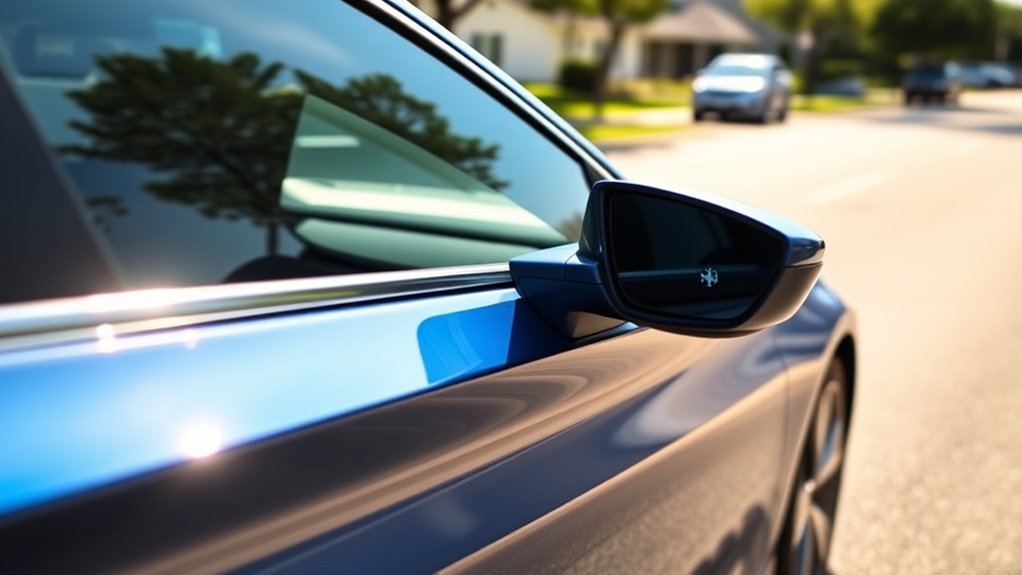blind spot features and trims value