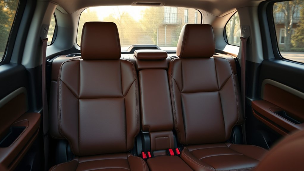 captain seats vary by trim level