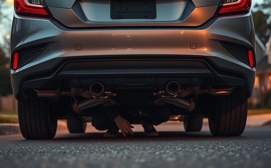 catalytic converters stolen from honda