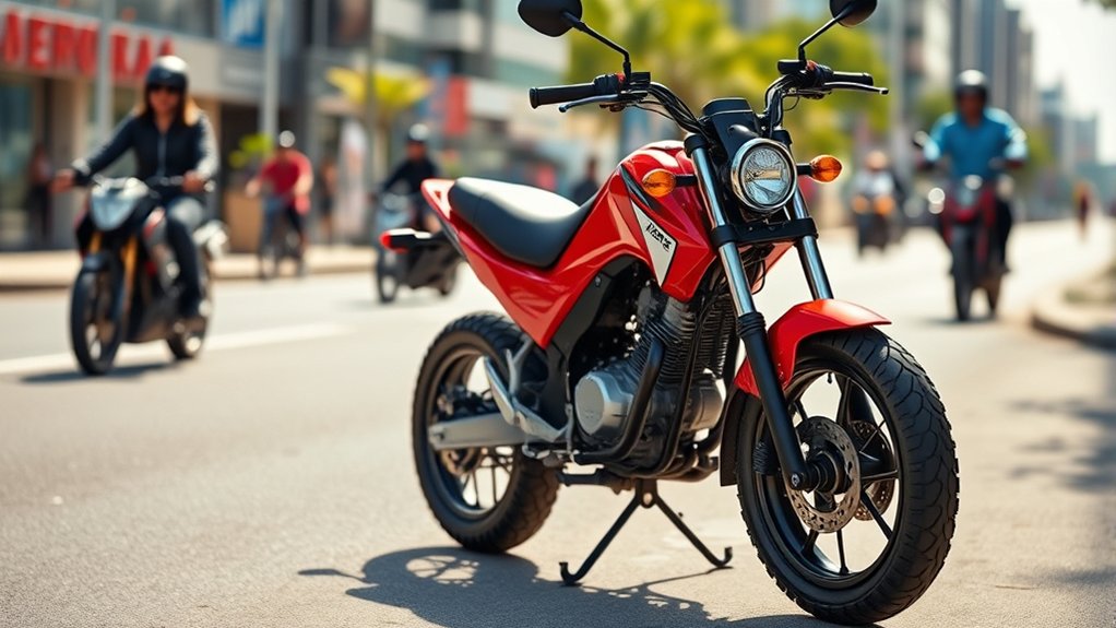 compact powerful urban friendly motorcycle