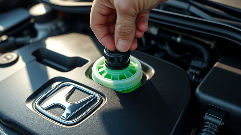coolant level check guidelines