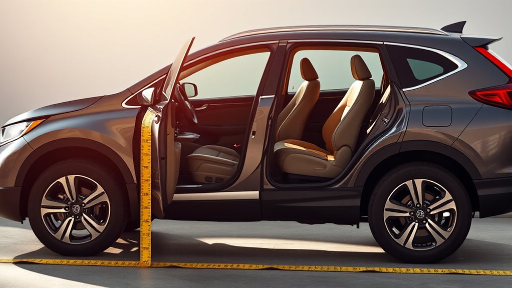 cr v size boosts interior space