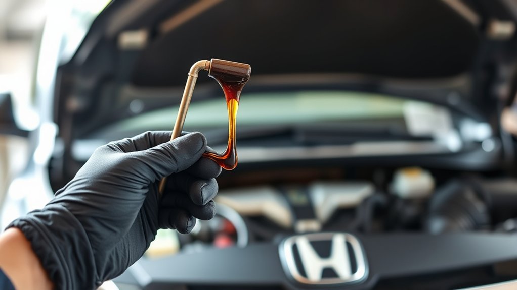dark worn fluid signals replacement needs