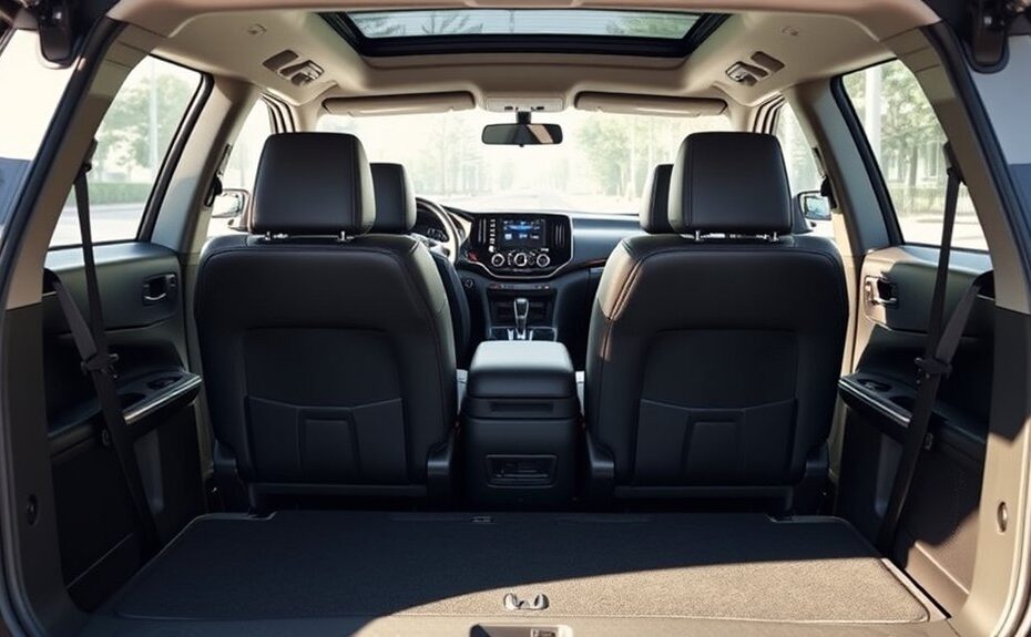 does honda passport have third row