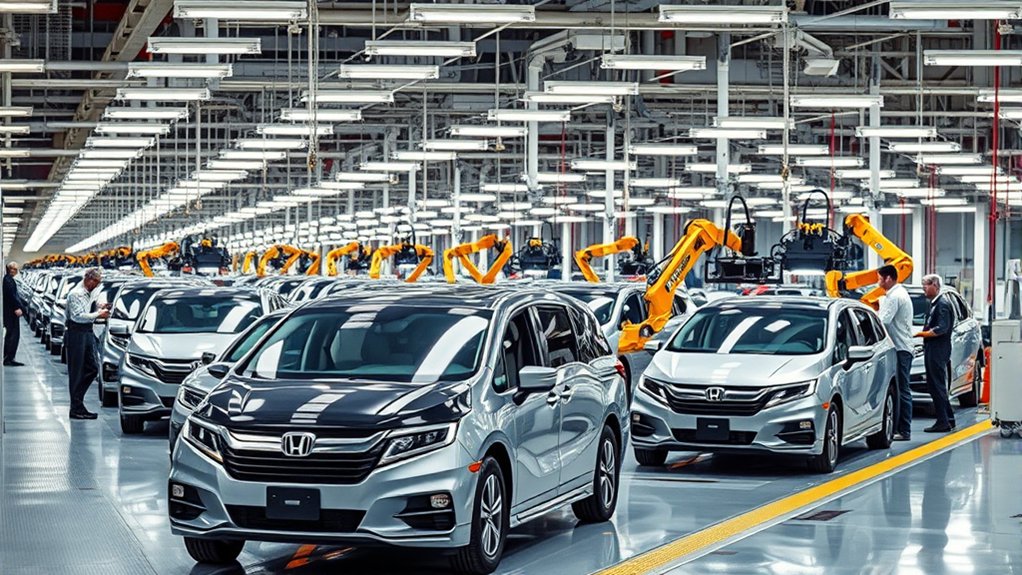 efficient integrated just in time production