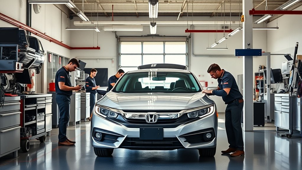 efficient streamlined honda service experience