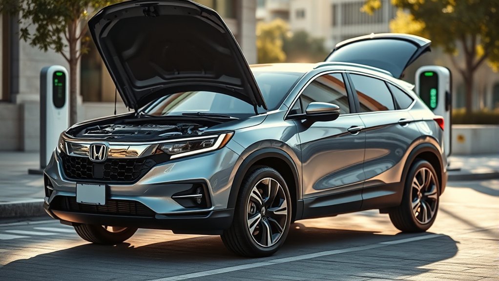 electric battery charged from external charging stations
