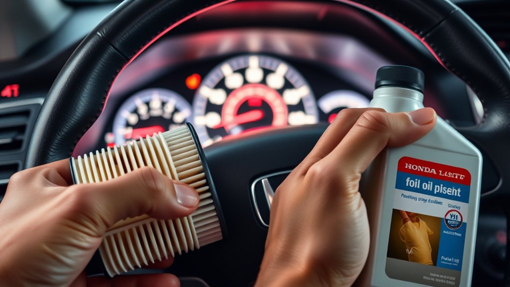 fresh oil preserves sensor accuracy