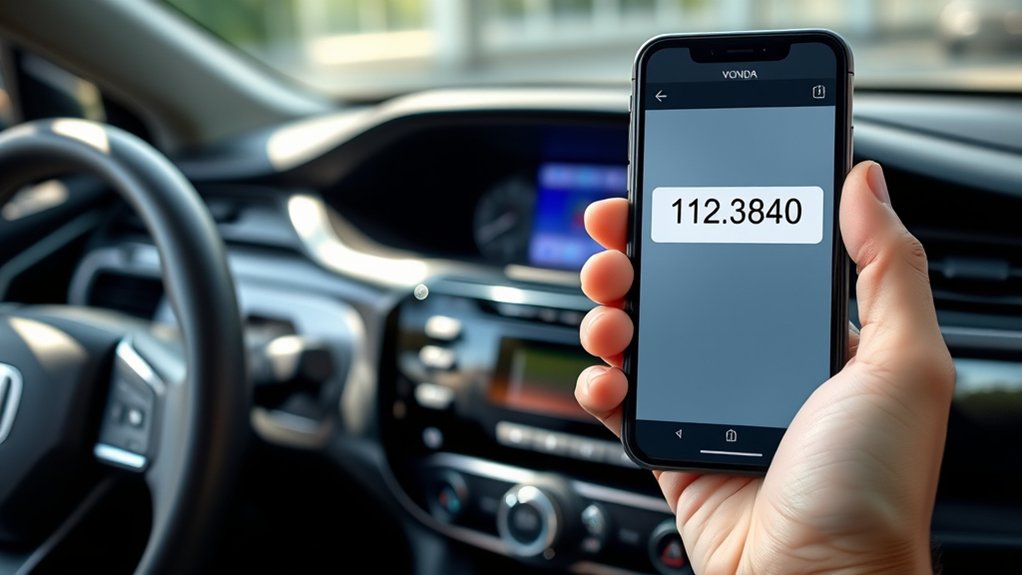 get honda radio code via vin