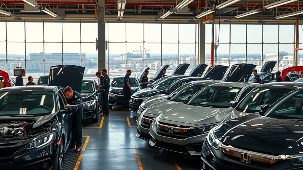 global civic manufacturing locations worldwide