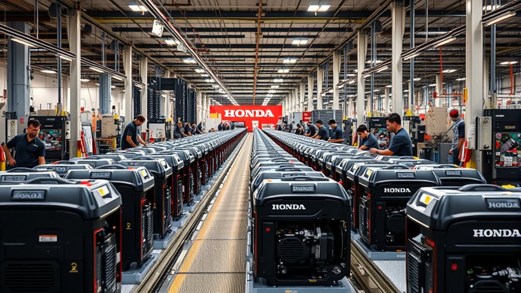 global generator manufacturing footprint ensures quality