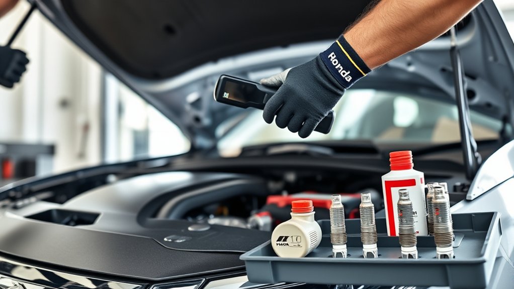 honda a1 oil change inspections