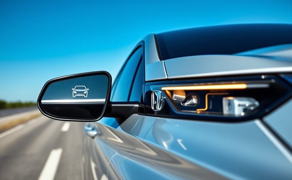 honda accord blind spot detection availability