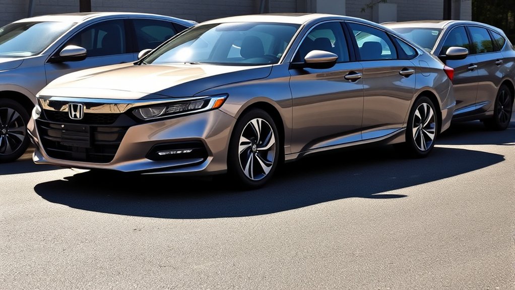 honda accord length vs rivals