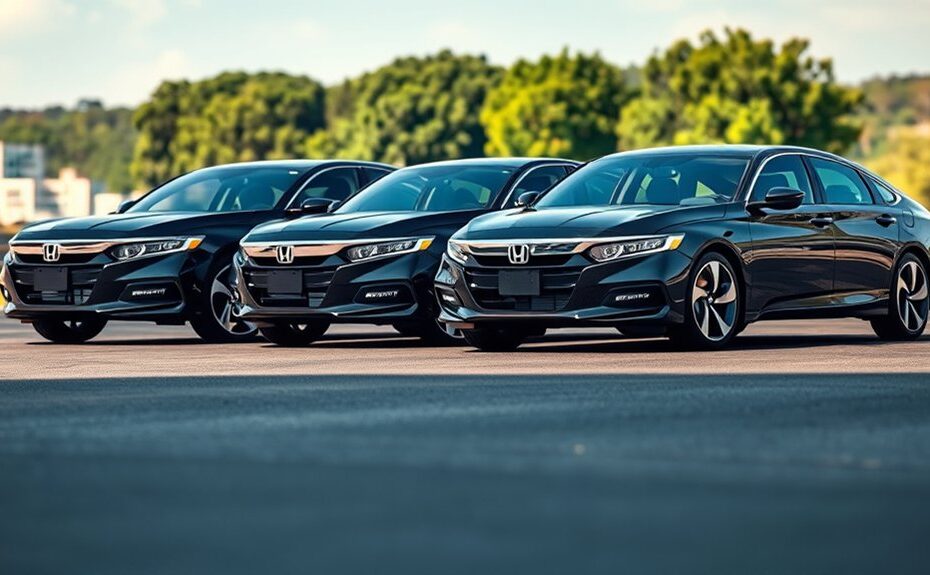 honda accord model variations overview
