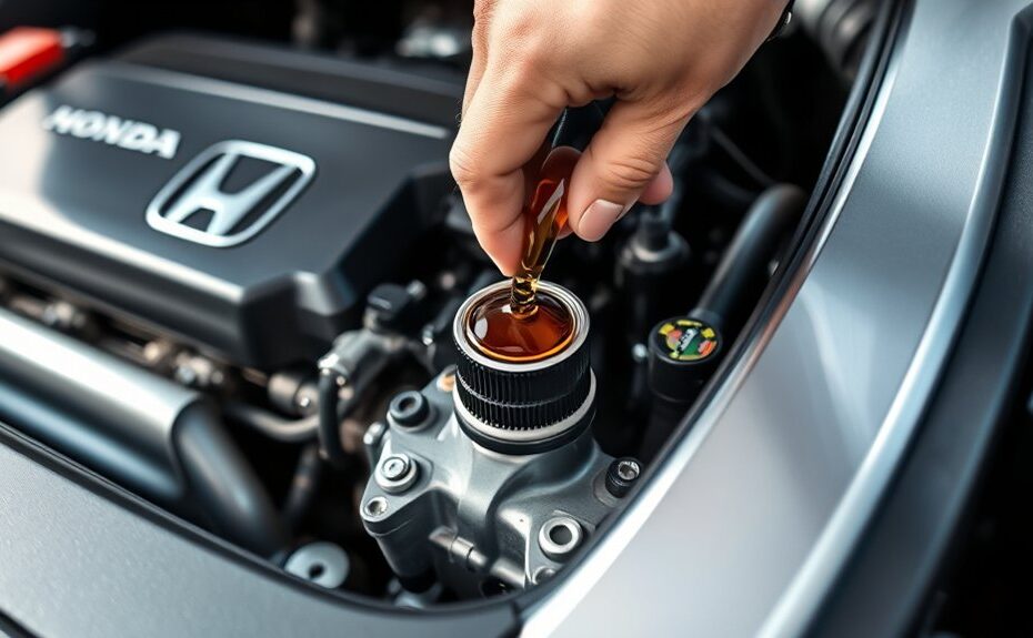 honda accord transmission fluid check
