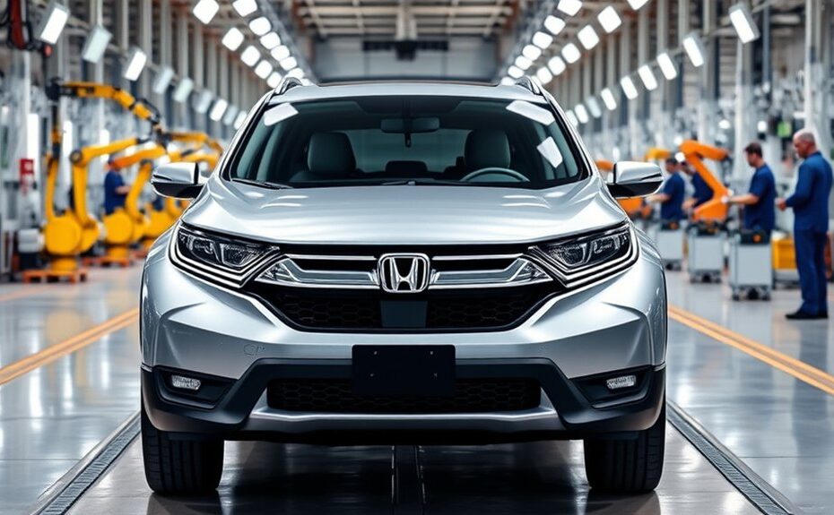 honda cr v manufacturing locations worldwide
