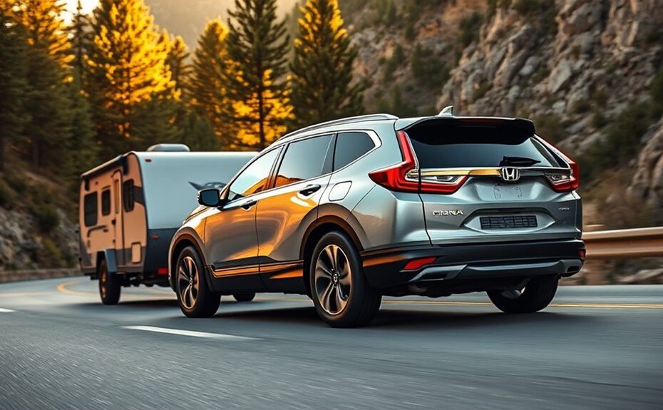 honda cr v towing capability