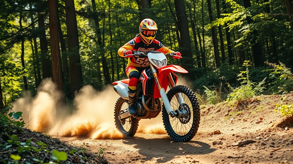 honda crf durable lightweight controllable off road