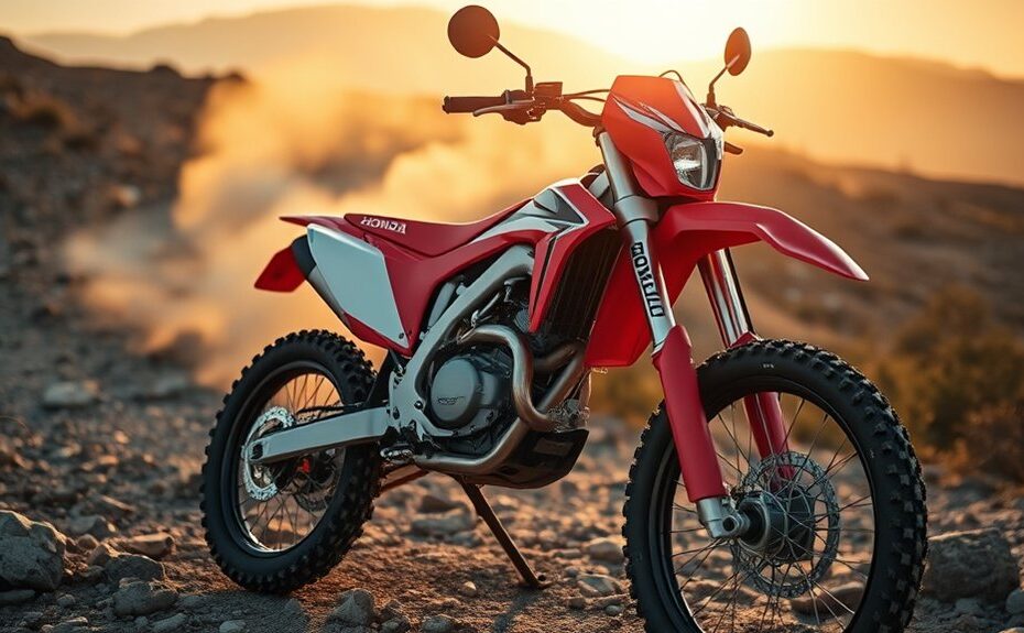 honda crf stands for street legal off road model