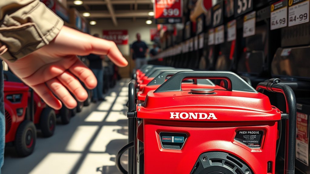 honda generator deal seeking tips online