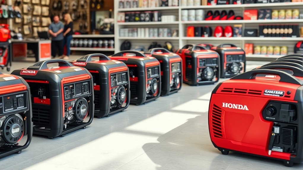 honda generator model comparison guide