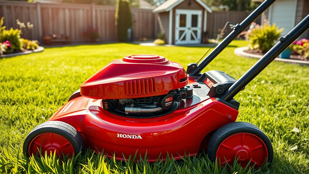 honda lawn mower selection criteria for home use