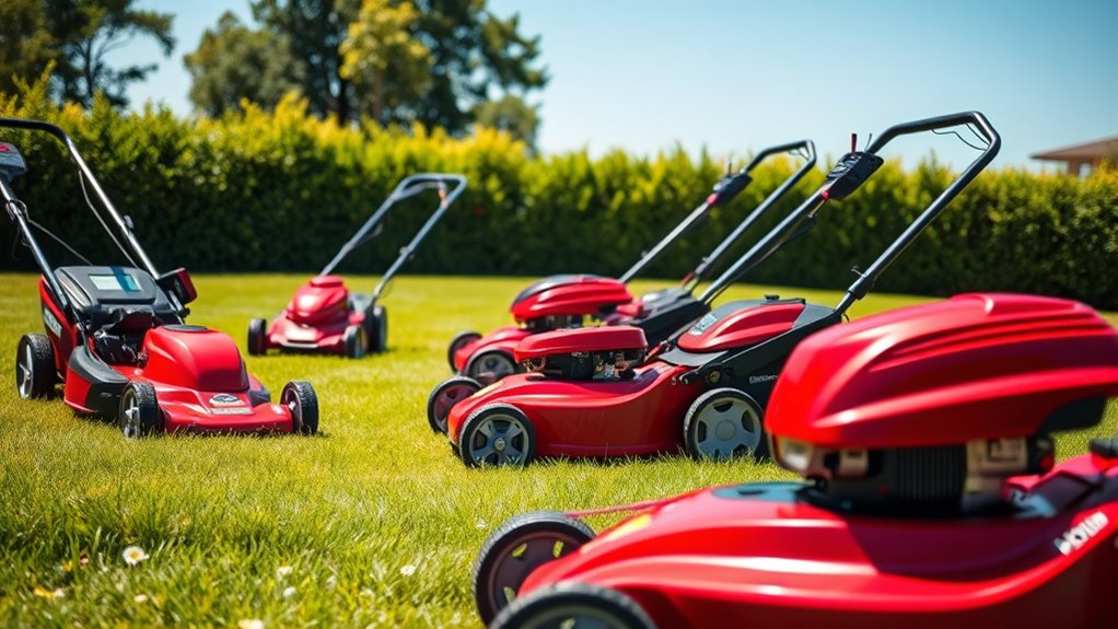 honda lawn mowers gas electric battery riding options