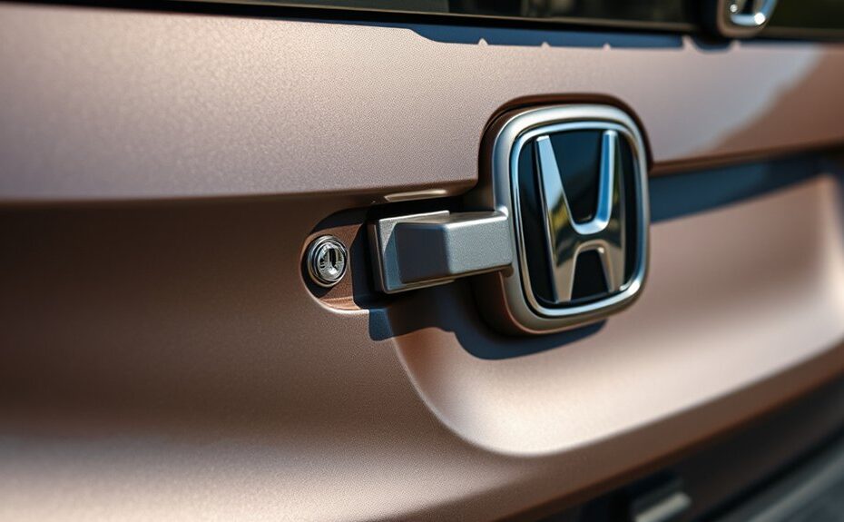 honda passport fuel door latch mechanism