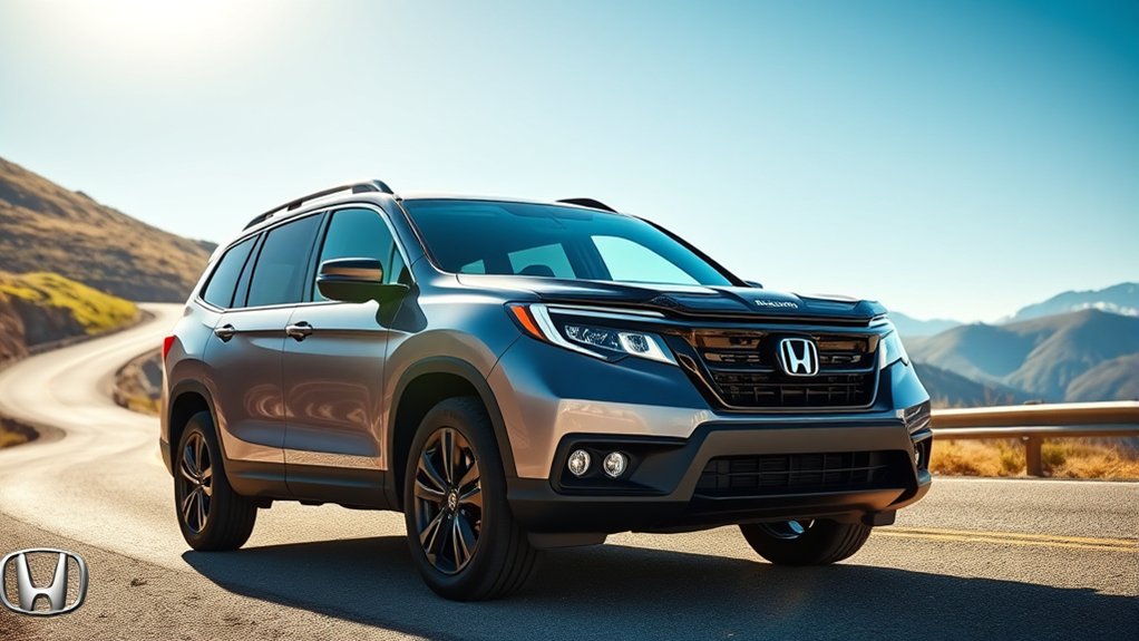 honda passport v6 9at 20 25 mpg