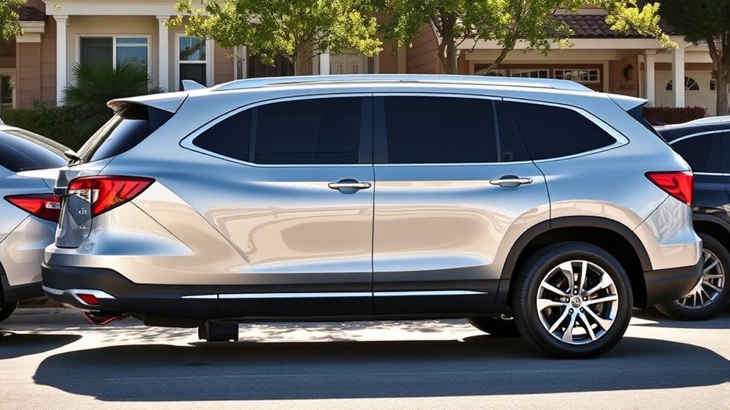 honda pilot length vs midsize rivals