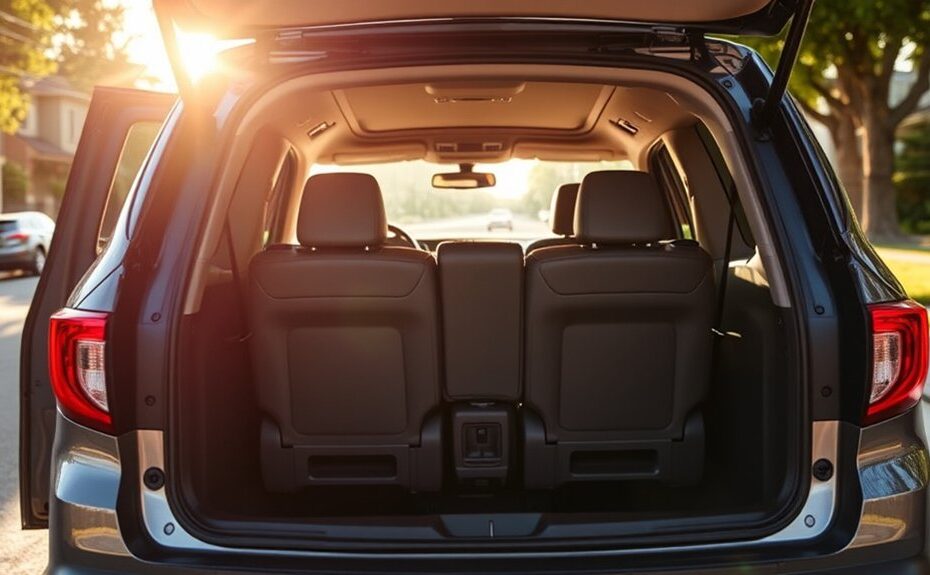 honda pilot offers third row seating