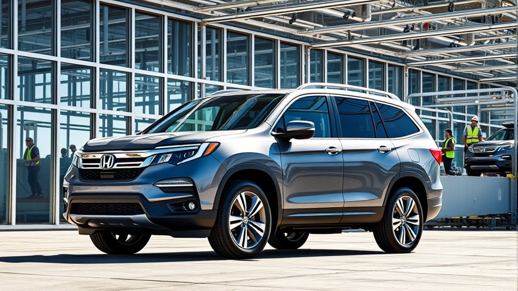 honda pilot produced in alabama plant