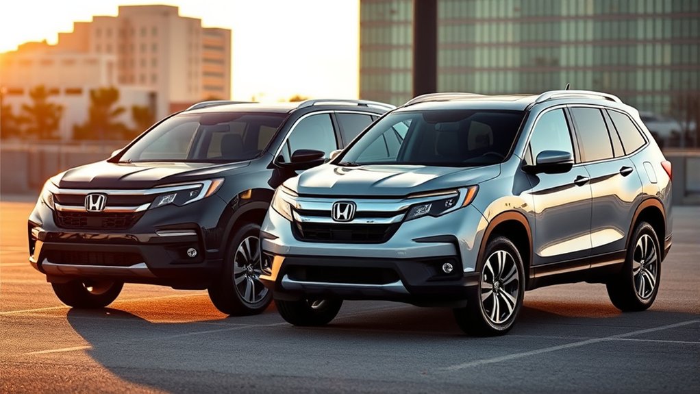 honda pilot rugged family friendly utility