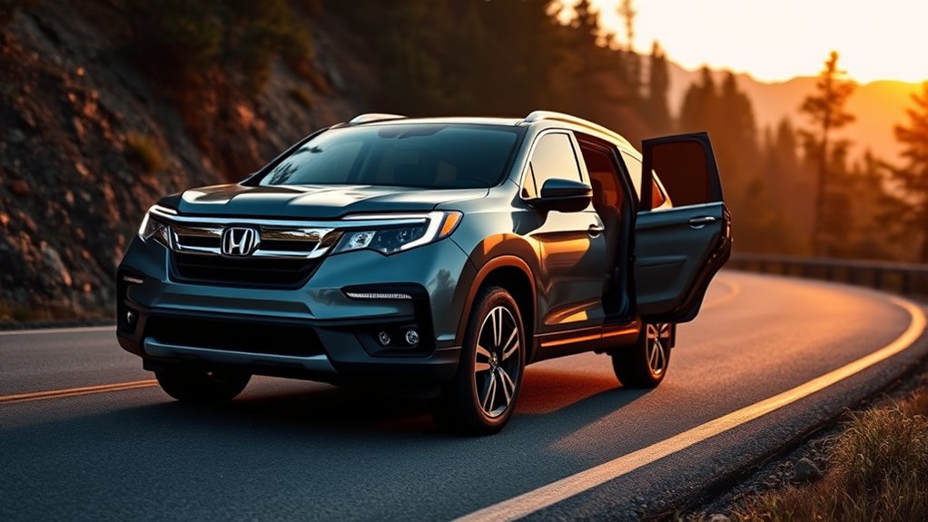 honda pilot safety and tech features