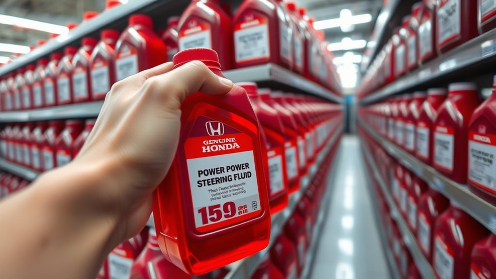 honda power steering fluid oem specific recommendations