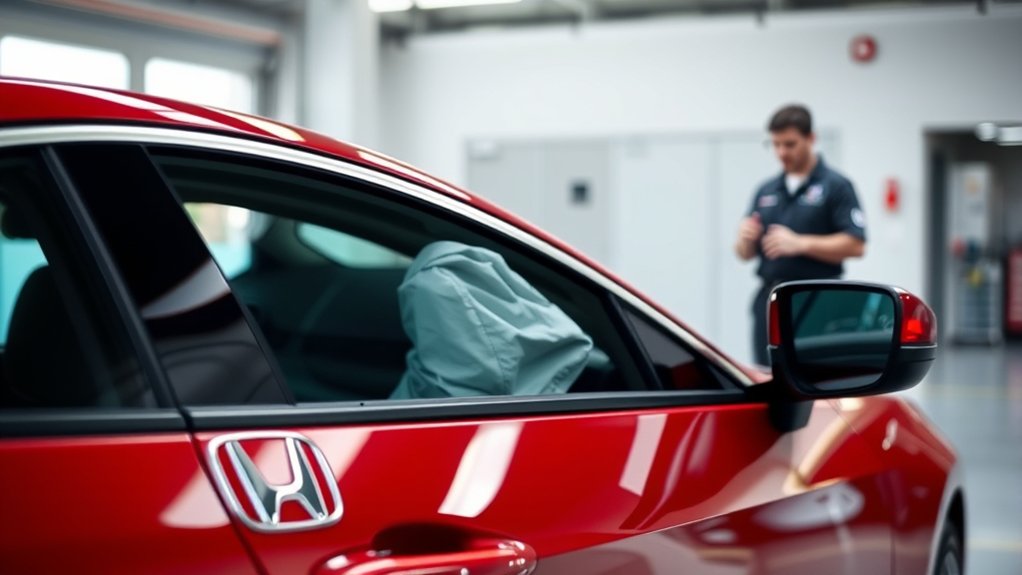 honda recalled models airbag issues