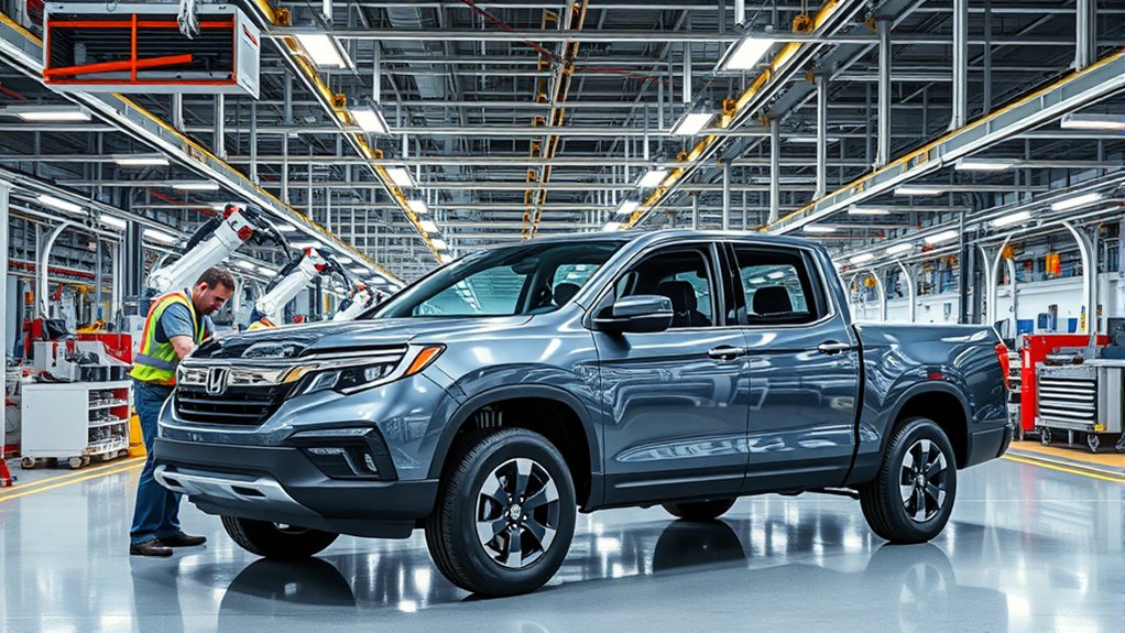 honda ridgeline alabama streamlined production