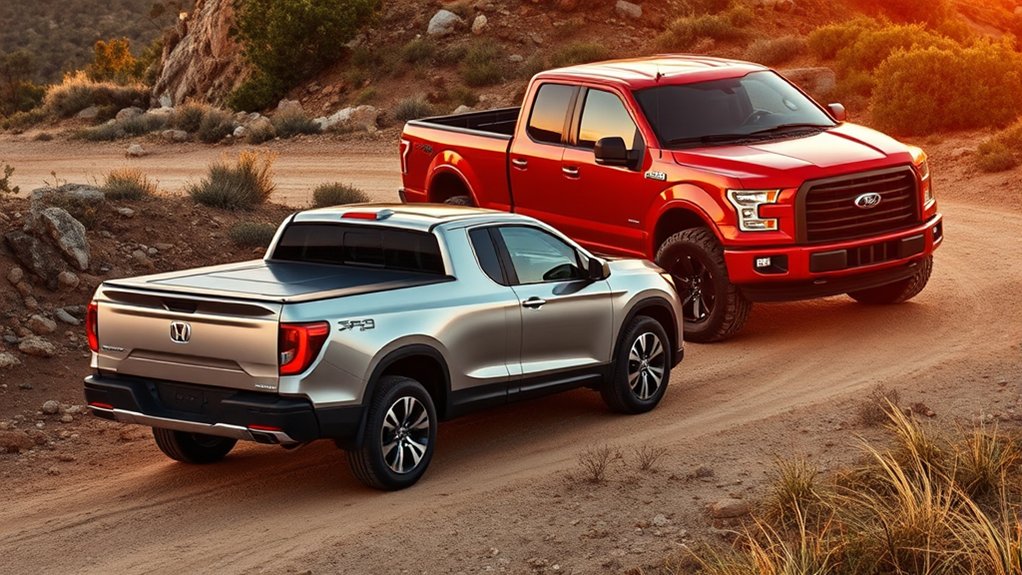honda ridgeline unibody comfort focused pickup