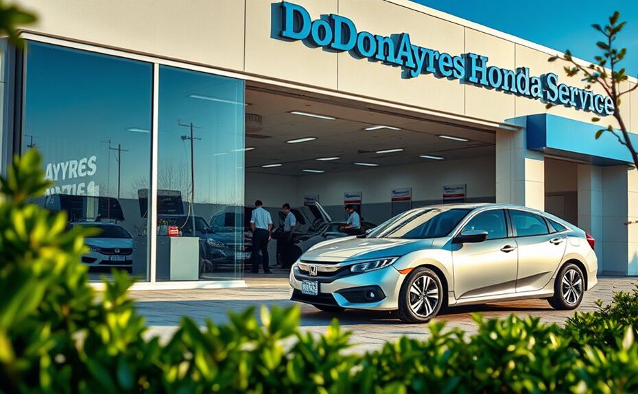 honda service department name