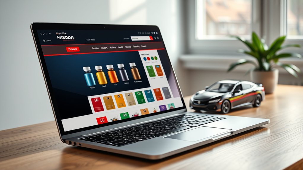 honda touch up paint online reliability and matching