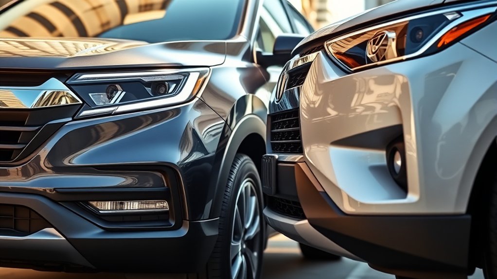 honda vs toyota safety features compared