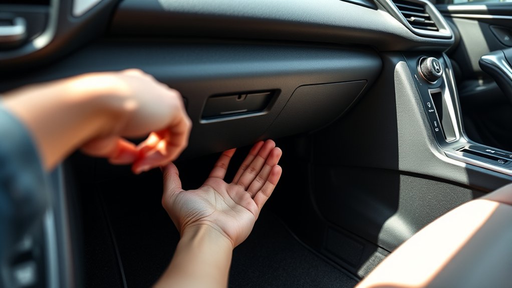 hood release lever location and function