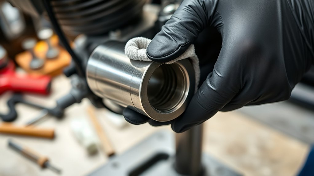 inspect and clean oil separator promptly replace seals