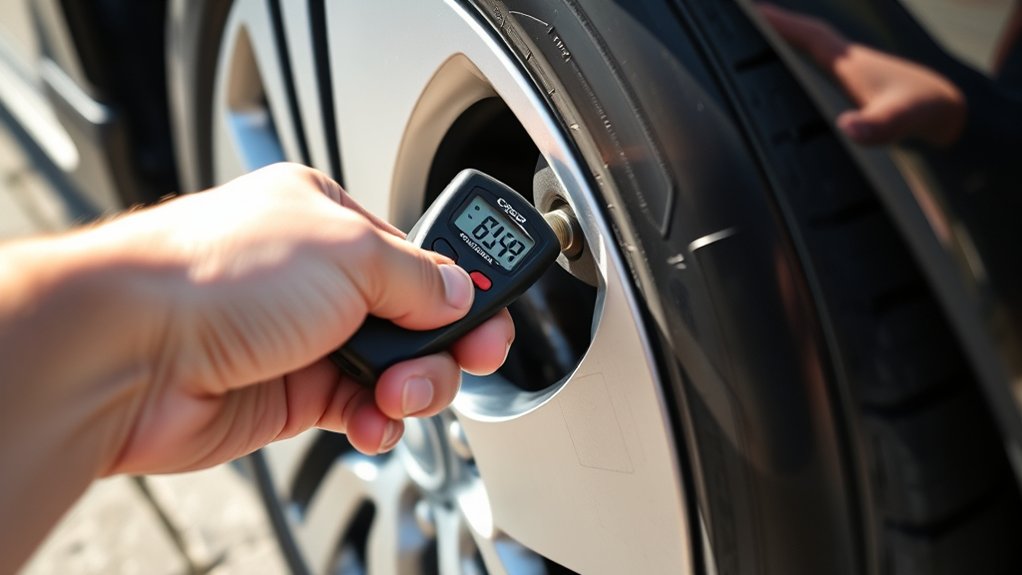 manufacturer specified civic tire pressures only