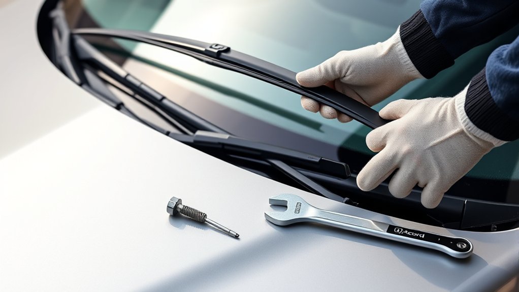 minimal tools for wiper blade replacement