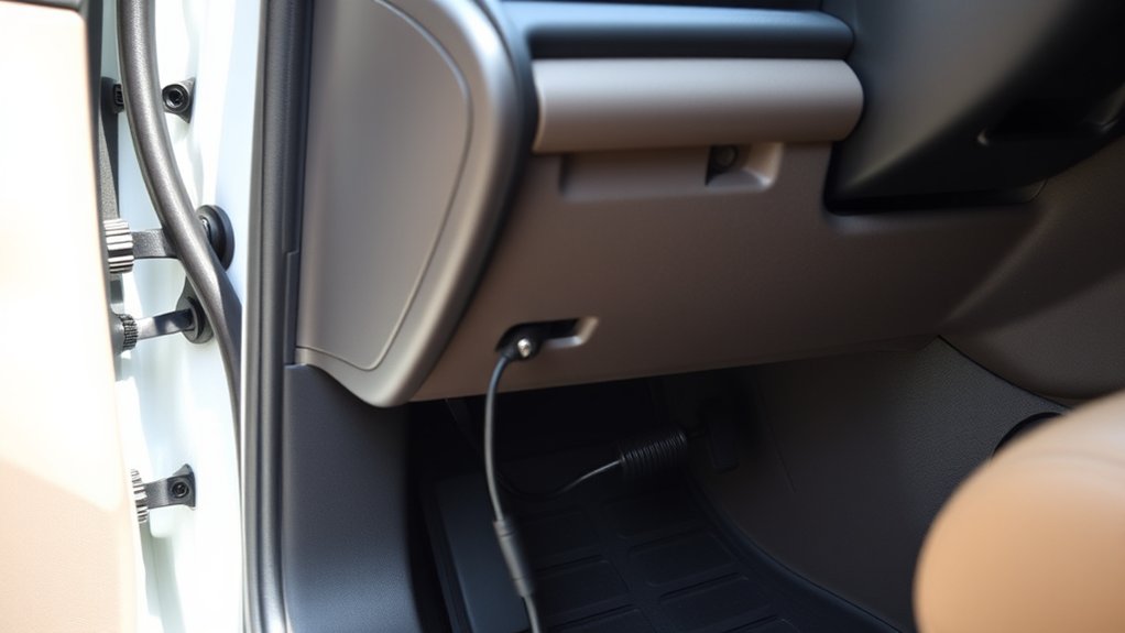 neatly route cb antenna cable