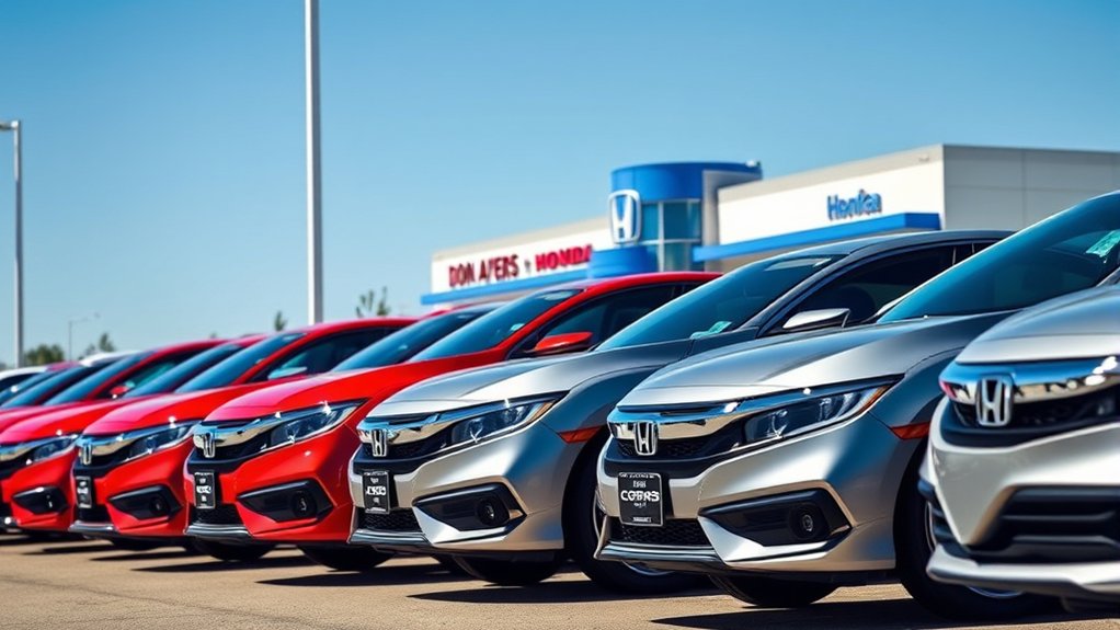 new honda models at don ayers
