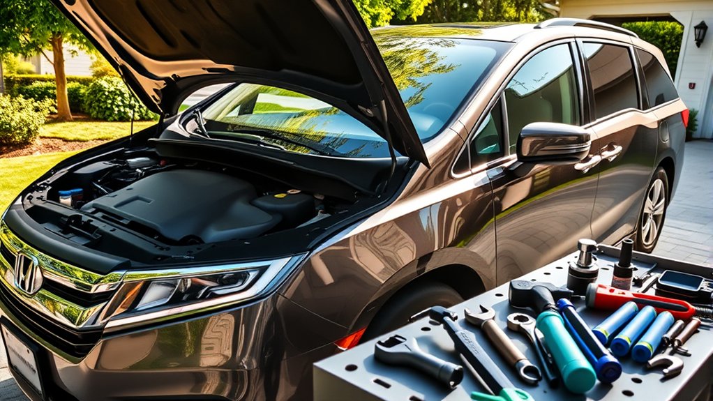 oil changes filters tires plugs cooling schedule